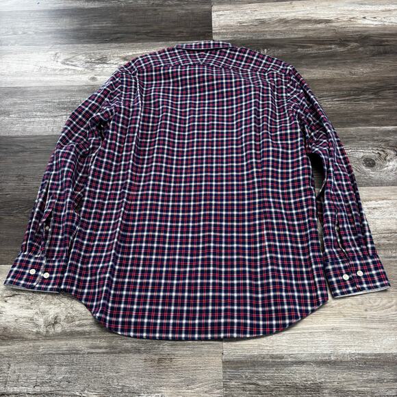 Charles Tyrwhitt Weekend Tattersall Plaid Mens XL Extra Slim Fit Button Shirt - Picture 3 of 8